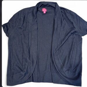 212 Collection navy blue shrug